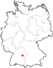 Karte Waldstetten (Württemberg)